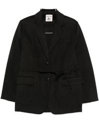 Semicouture - Corine Wool Single-Breasted Jacket - Lyst