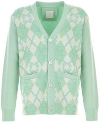 Givenchy - Pastel Wool Blend Cardigan - Lyst
