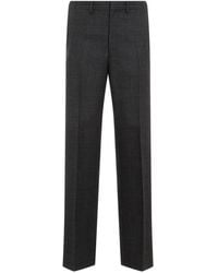 Prada - Wool Pants - Lyst