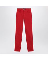 Chloé - Berry Cotton Denim Jeans - Lyst