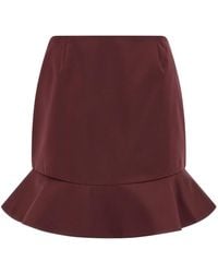 ROTATE BIRGER CHRISTENSEN - Flounced Skirt - Lyst