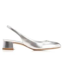 Stuart Weitzman - Vivienne 35 Slingbac;Slv;5.5 C - Lyst