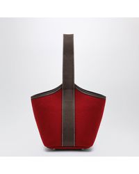 Rue de Verneuil - Narita S Flannel Bucket Bag - Lyst