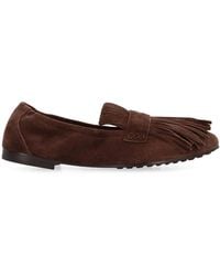 Tory Burch - Ballet Flat With Fringes - Lyst
