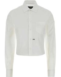 DSquared² - White Poplin Shirt - Lyst