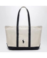 Polo Ralph Lauren - Big Pony Canvas Tote - Lyst