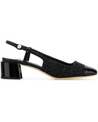 Jimmy Choo - Embellished Fabric Elisa Pumps - Lyst