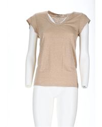 Isabel Marant - Isabel Marant Etoile Linen T-Shirt - Lyst