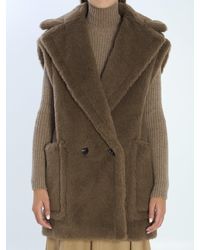 Max Mara - Teddy Vest - Lyst