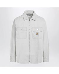 Carhartt - Mercer Striped Cotton Shirt Jacket - Lyst