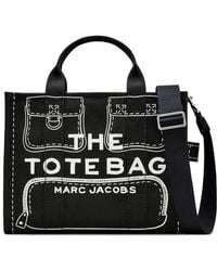 Marc Jacobs - The Tote Bag Cargo Canvas Tote Bag - Lyst