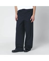 Jil Sander - Midnight Cotton Trousers - Lyst