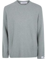 Golden Goose - "Journey M's" Knit Regular Crew Neck Casentino Wool - Lyst