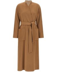 Max Mara - 'Nodo' Reversible Coat - Lyst