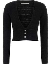 Alessandra Rich - Boucle Cardigan - Lyst