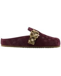 Burberry - Lf Urchin L Mules - Lyst