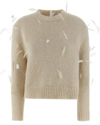Jil Sander - Feather Sweater - Lyst