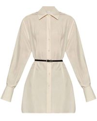 Givenchy - Long Shirt With 'Voyou' Belt - Lyst