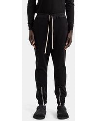 Rick Owens - Pantalon De Jogging Tecuatl Fuselé En Jersey Nep Terry Noir - Lyst