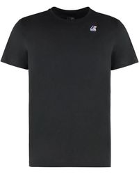 K-Way - Le Vrai Edouard Cotton Crew-Neck T-Shirt - Lyst