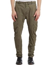 Masnada - Cotton Pants With Pockets - Lyst
