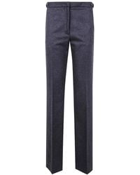 DARKPARK - "Grace" Wool Mid-Rise Tailored Pants - Lyst