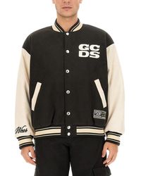 Gcds - Wirdo Varsity Bomber Jacket - Lyst