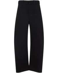 Lemaire - Twisted Belted Pants - Lyst