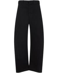 Lemaire - Twisted Belted Pants - Lyst