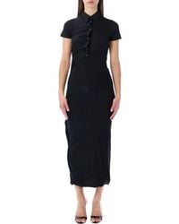 OTTOLINGER - Twisted Polo Midi Dress - Lyst