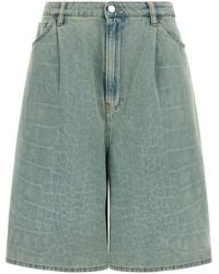 Nude - 'Kate' Bermuda Shorts - Lyst