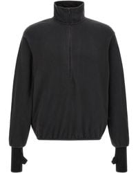 Entire studios - 'Shell Fleece Pullover' Fleece Sweatshirt - Lyst