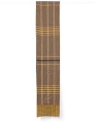 Etro - Check Paisley-Print Scarf - Lyst