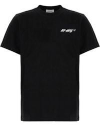 Off-White c/o Virgil Abloh - Shadow Logo S/S Slim Tee - Lyst