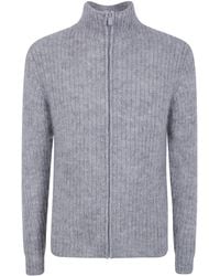 Aspesi - "M665" Zip Up Sweater - Lyst