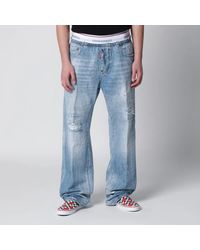 DSquared² - Lightwash Denim Jogger Jeans - Lyst