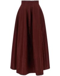 Alberta Ferretti - Panel Skirt - Lyst