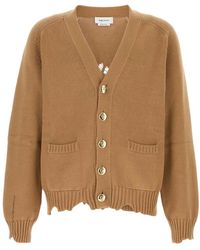 McQueen - Distres Skull Cardi - Lyst