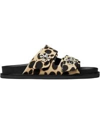 Tory Burch - T Lock Sport Slide Sandals - Lyst