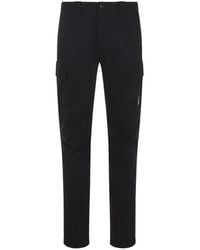 C.P. Company - C.P.Company Pantalone Cargo Con Patch Logo - Lyst