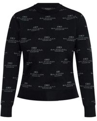Balenciaga - Round-Neck Knitwear - Lyst