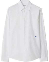 Burberry Su25-Mw-Sip Shirt in Natural for Men | Lyst