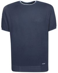 Prada Girocollo in Black for Men | Lyst