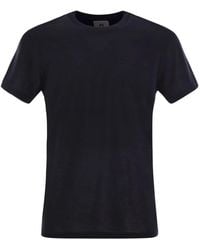 PT01 - Silk And Cotton T-Shirt - Lyst