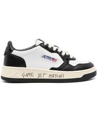 Autry - Medalist Slogan-Print Sneakers - Lyst