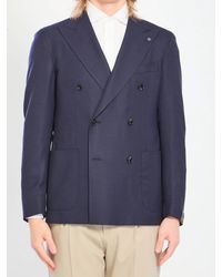 Tagliatore - Super 110S Virgin Wool Jacket - Lyst