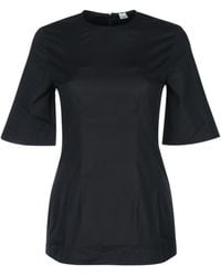 TOTEME - Sculptural Cotton Top - Lyst