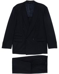 Giorgio Armani - Wool Double-Breasted Suit - Lyst