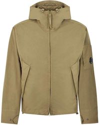 C.P. Company - C.P.Company Twill Jacket With Built-In Vest - Lyst