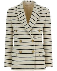 Brunello Cucinelli - Cotton Blazer Clothing - Lyst